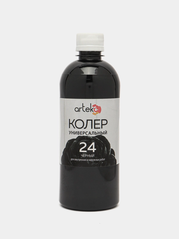 Колер №24 чёрный, Arteko, 1 шт. по 500 мл