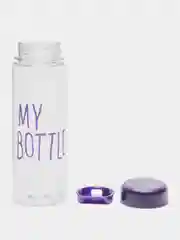 Пурпурный бутылка для воды, 500 мл, My bottle, 19.5 х 6 см, термочехол в комплекте
