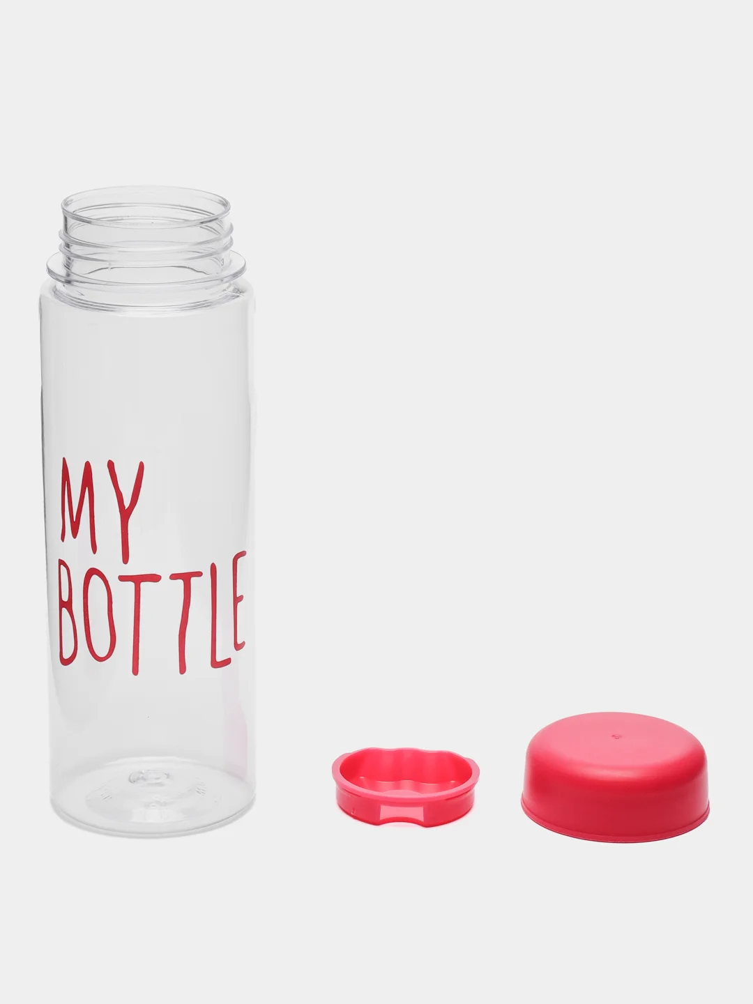 Тёмно-розовый бутылка для воды, 500 мл, My bottle, 19.5 х 6 см, термочехол в комплекте