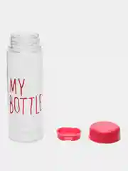 Тёмно-розовый бутылка для воды, 500 мл, My bottle, 19.5 х 6 см, термочехол в комплекте