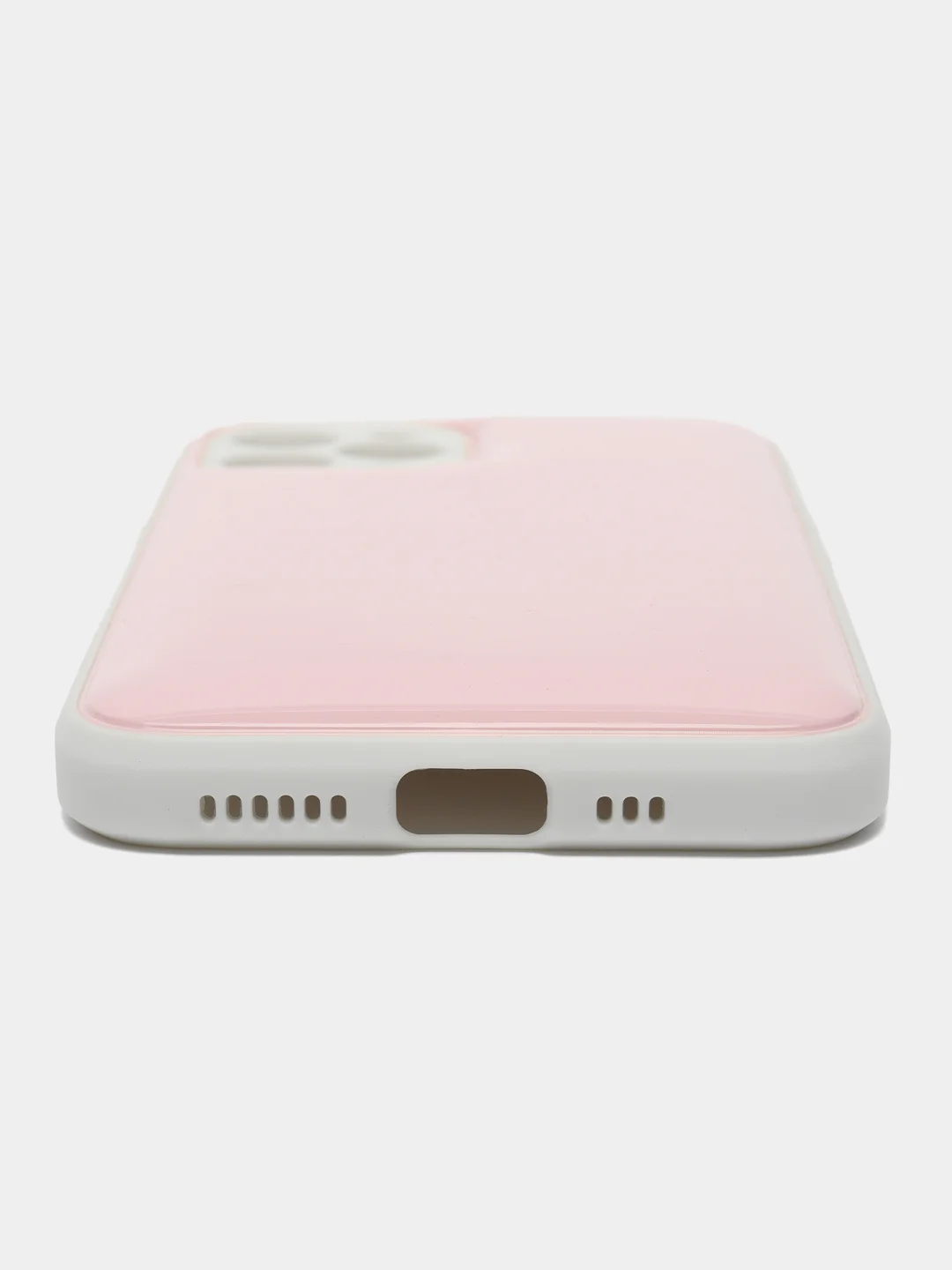 Розовый чехол силиконовый мягкий на IPhone 11 Pro, 12 Pro, 12 Pro Max, X/XS, XR