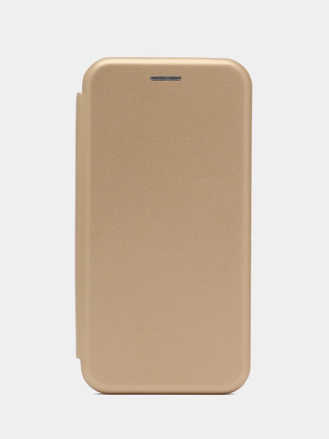 Золотой чехол-книжка на магните для iPhone 15 / 15 Pro / 15 Pro Max