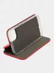 Красный чехол-книжка на магните для iPhone 15 / 15 Pro / 15 Pro Max