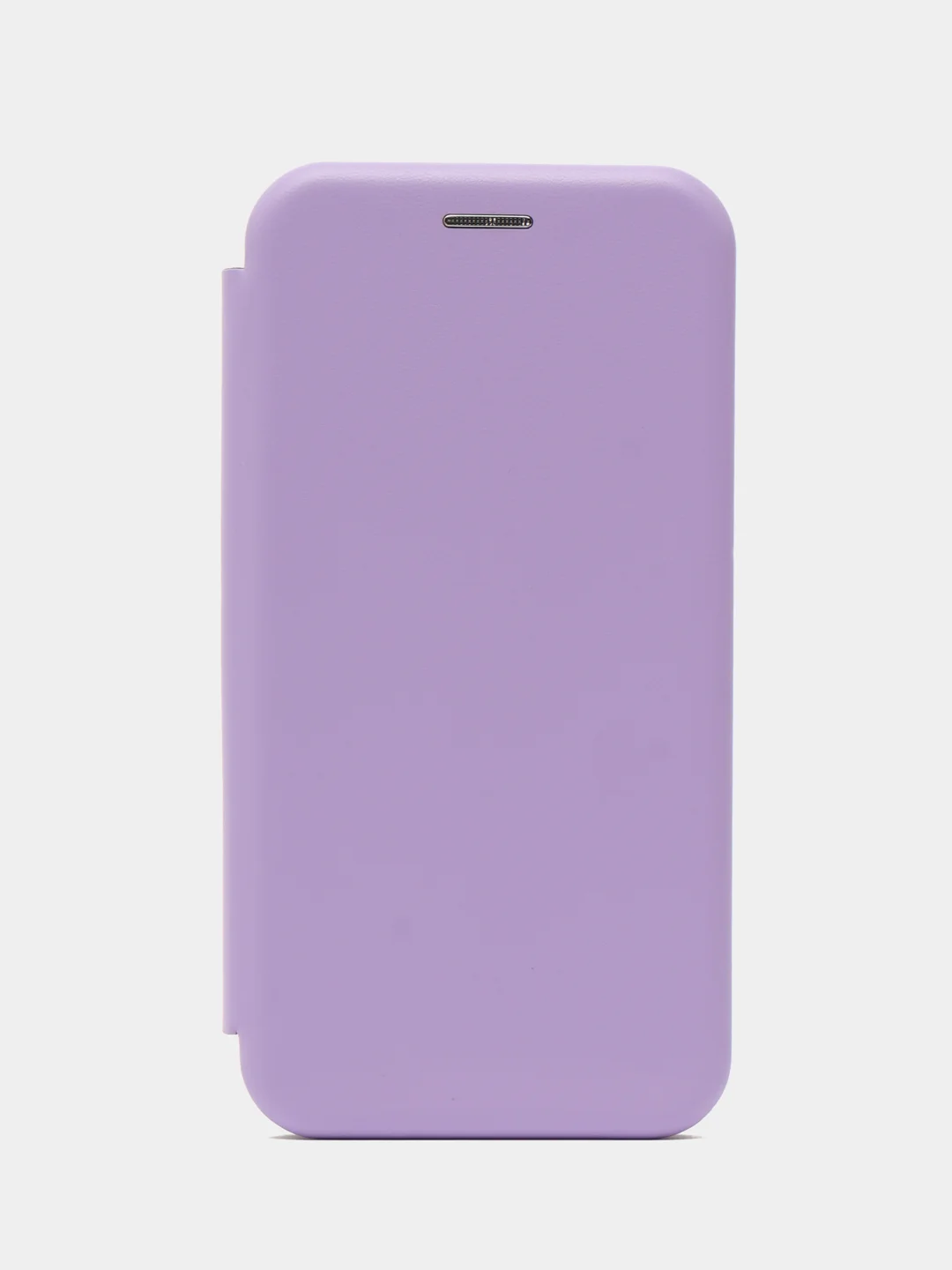 Сиреневый чехол-книжка на магните для iPhone 15 / 15 Pro / 15 Pro Max