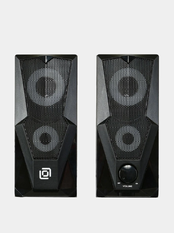 Колонки Oklick OK-127, 2.0, черный