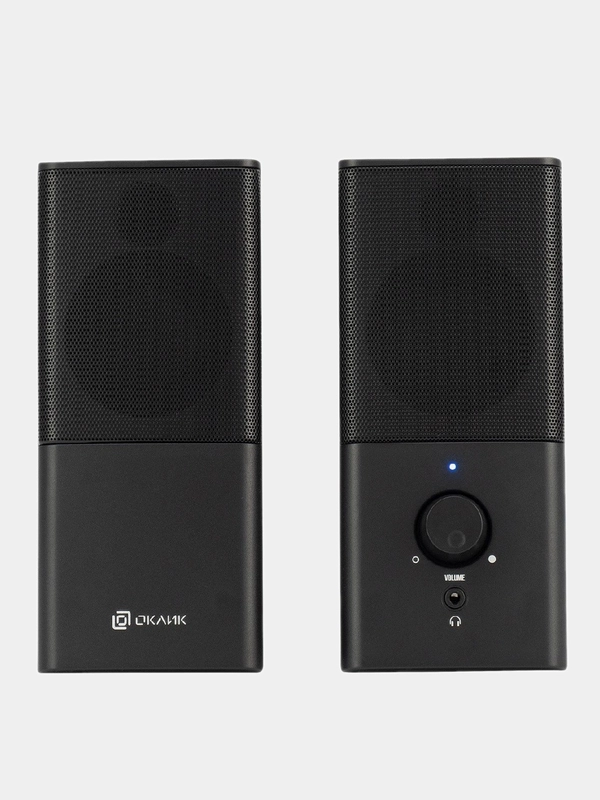 Колонки Oklick OK-128, 2.0, черный