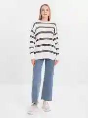 Белый свитер  оверсайз