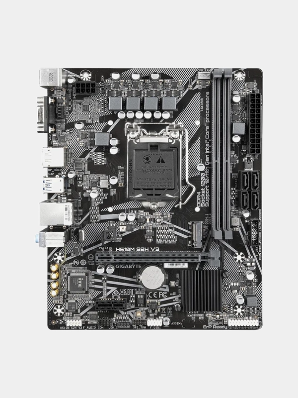Материнская плата GIGABYTE H510M S2H V3, LGA 1200, Intel H470, mATX, Ret