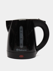 Чайник электр Sakura SA-2342BKG (1.0) черн/сер д