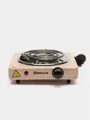 Плитка электро Sakura ПЭ-02C 1000Вт 145мм 1конф/спир беж