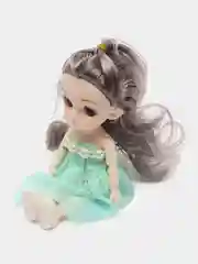 Зеленый кукла шарнирная 15см глаза 3D стиль анимэ