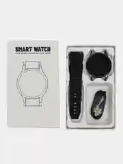 Черный смарт часы круглые Smart Watch К65
