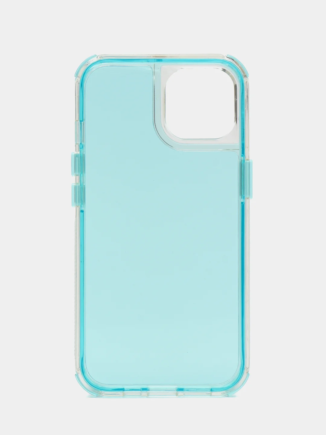 Голубой чехол пластиковый яркий на iPhone 11, 13, 13 Pro, 13 Pro Max, 14, 14 Pro, 14 Pro Max