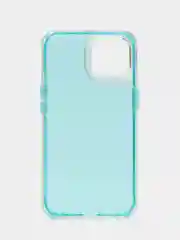 Голубой чехол пластиковый яркий на iPhone 11, 13, 13 Pro, 13 Pro Max, 14, 14 Pro, 14 Pro Max