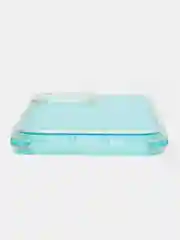 Голубой чехол пластиковый яркий на iPhone 11, 13, 13 Pro, 13 Pro Max, 14, 14 Pro, 14 Pro Max