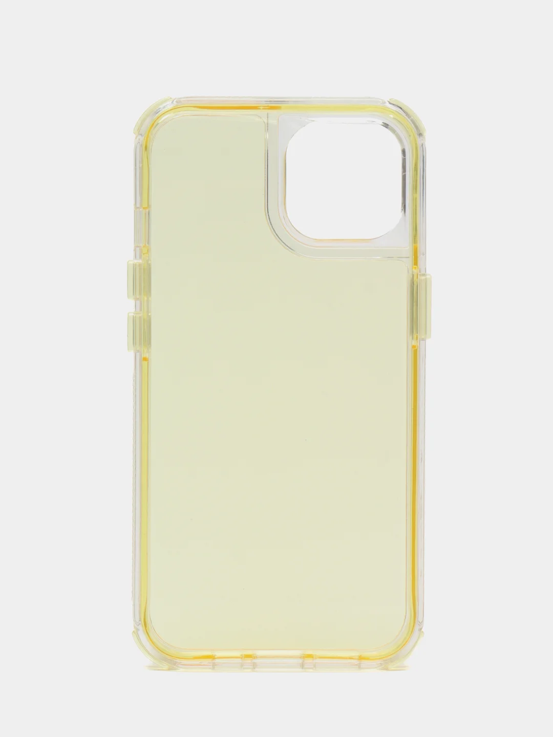 Желтый чехол пластиковый яркий на iPhone 11, 13, 13 Pro, 13 Pro Max, 14, 14 Pro, 14 Pro Max