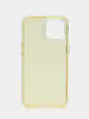 Желтый чехол пластиковый яркий на iPhone 11, 13, 13 Pro, 13 Pro Max, 14, 14 Pro, 14 Pro Max