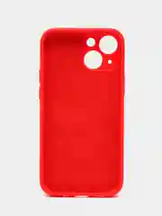 Красный чехол на iPhone 13 Pro, 13 mini, 13 Pro Max, 11 Pro, 14, 14 Pro силиконовый без логотипа