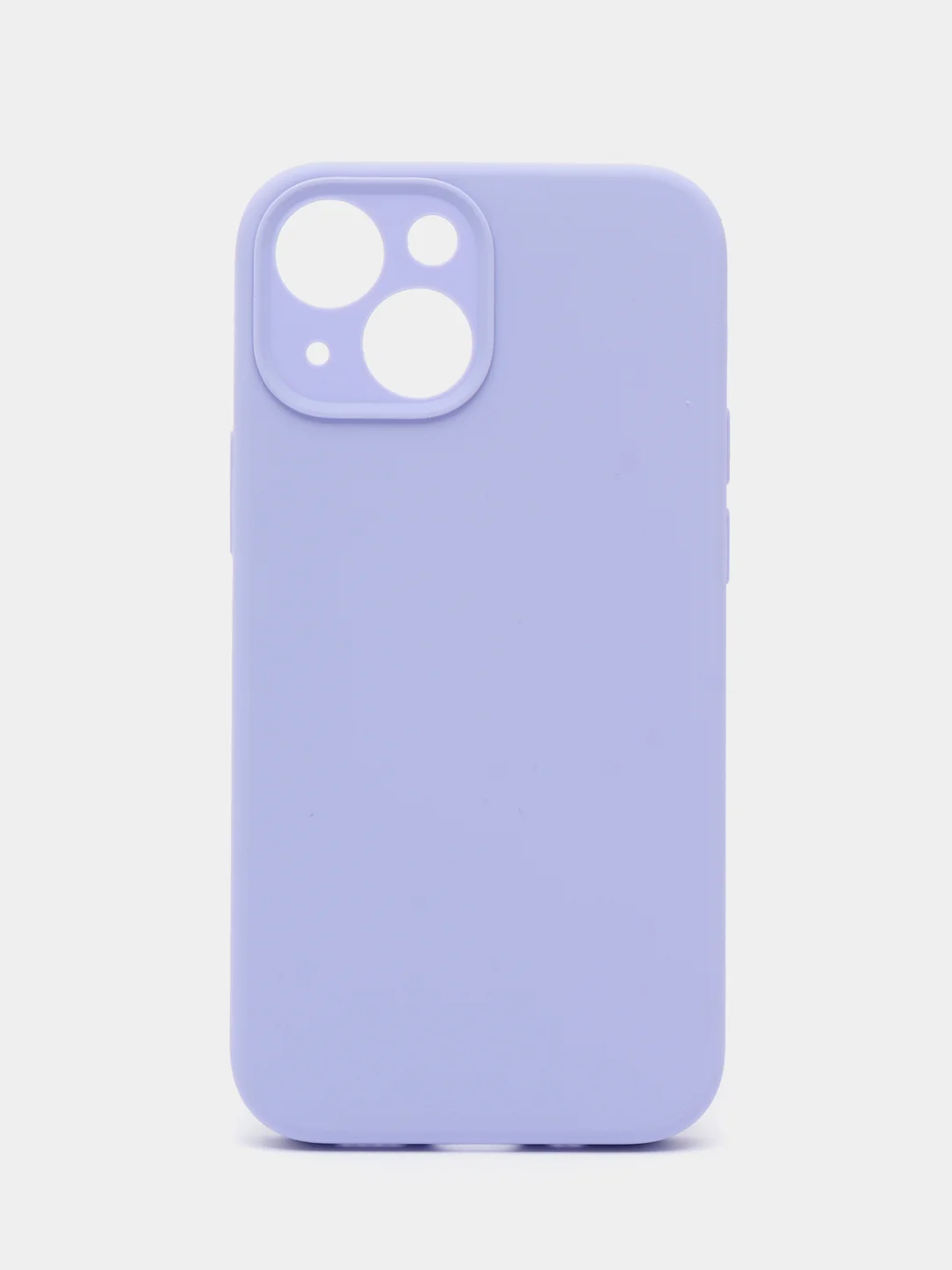 Сиреневый чехол на iPhone 13 Pro, 13 mini, 13 Pro Max, 11 Pro, 14, 14 Pro силиконовый без логотипа