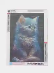 Алмазная мозаика без подрамника 30/40 Животные ,,Котенок "