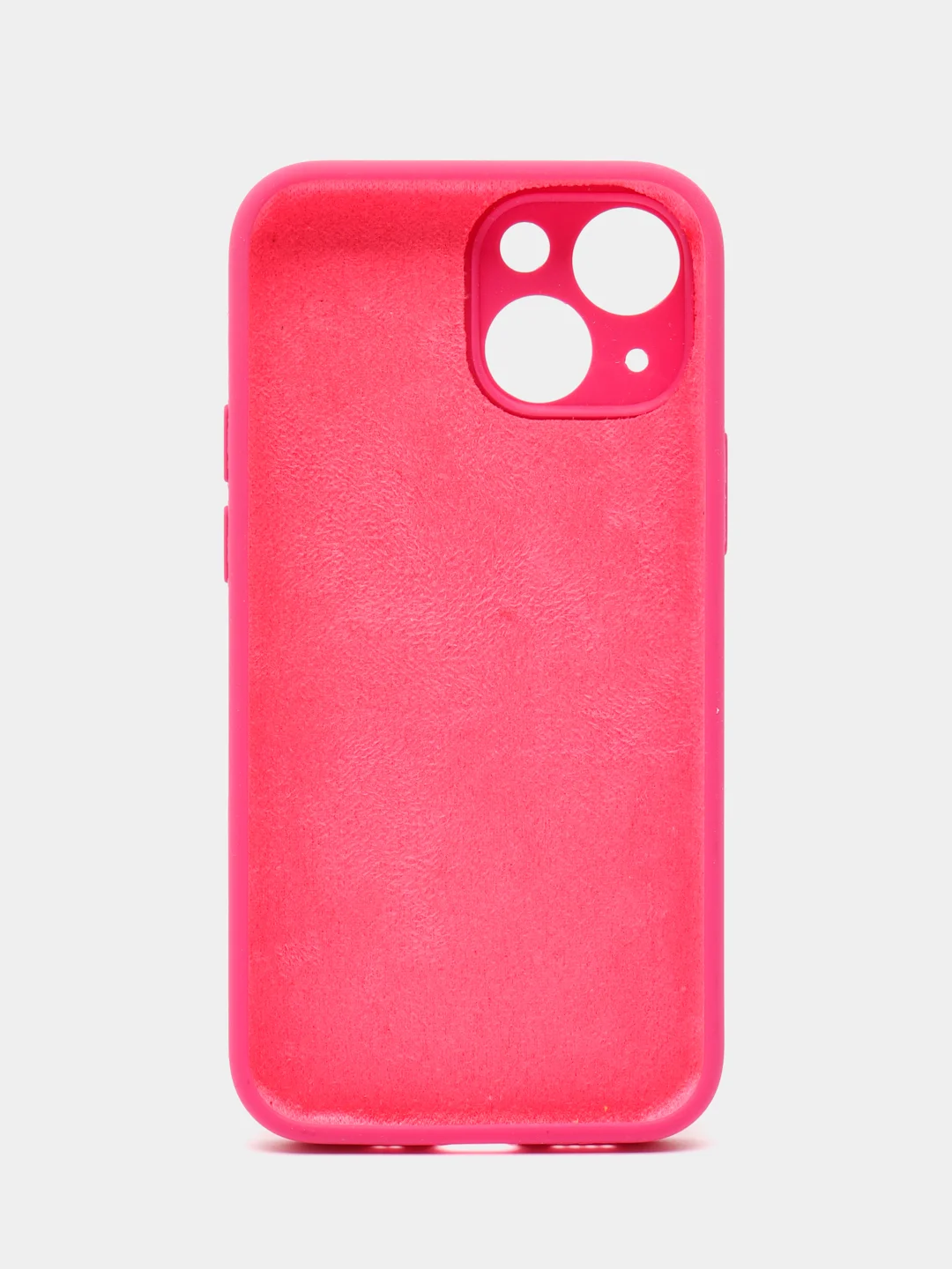 Тёмно-розовый чехол на iPhone 13 Pro, 13 mini, 13 Pro Max, 11 Pro, 14, 14 Pro силиконовый без логотипа