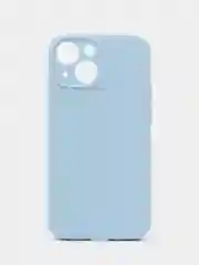 Голубой чехол на iPhone 13 Pro, 13 mini, 13 Pro Max, 11 Pro, 14, 14 Pro силиконовый без логотипа