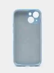 Голубой чехол на iPhone 13 Pro, 13 mini, 13 Pro Max, 11 Pro, 14, 14 Pro силиконовый без логотипа