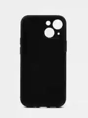 Черный чехол на iPhone 13 Pro, 13 mini, 13 Pro Max, 11 Pro, 14, 14 Pro силиконовый без логотипа