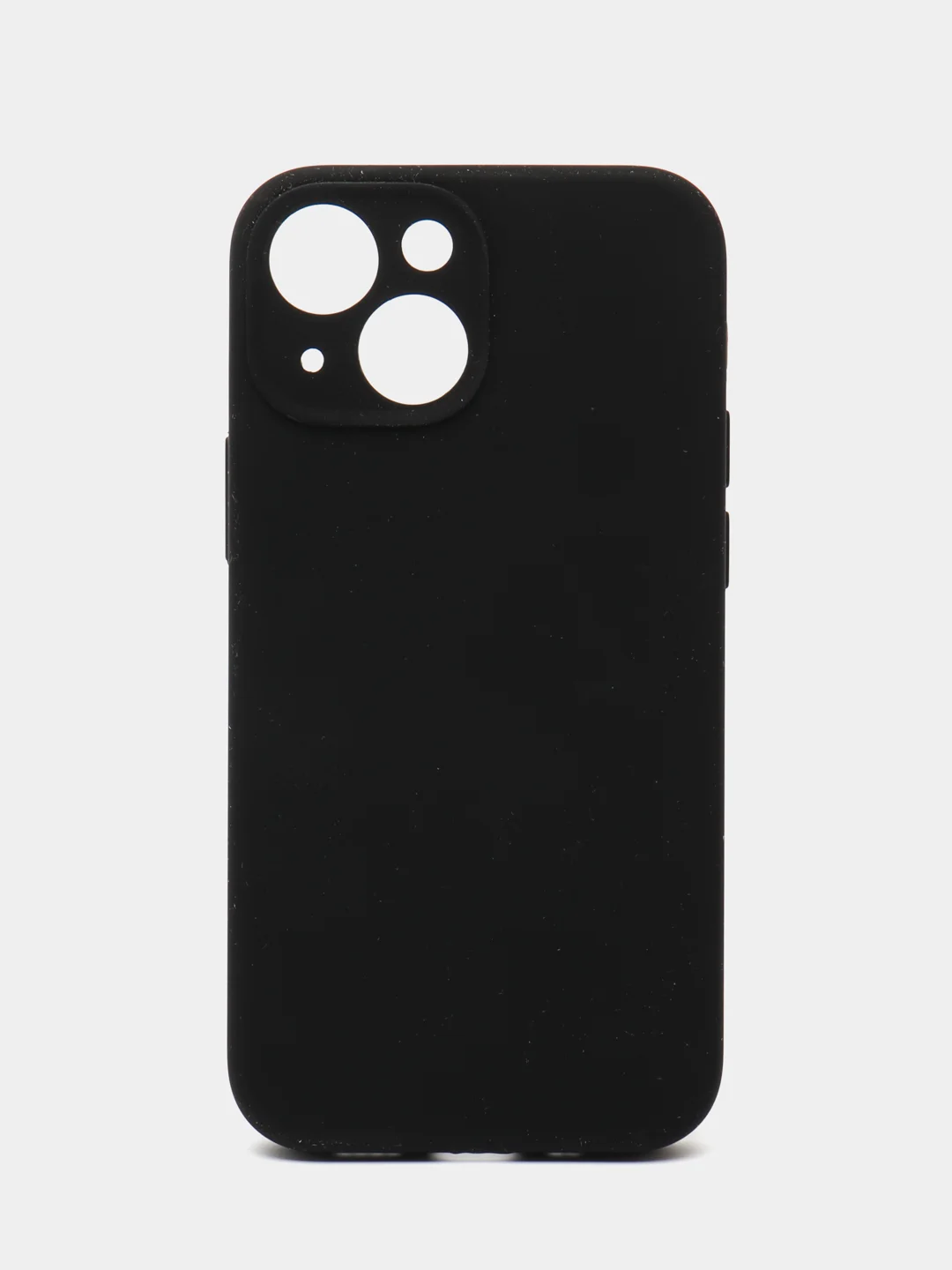 Черный чехол на iPhone 13 Pro, 13 mini, 13 Pro Max, 11 Pro, 14, 14 Pro силиконовый без логотипа