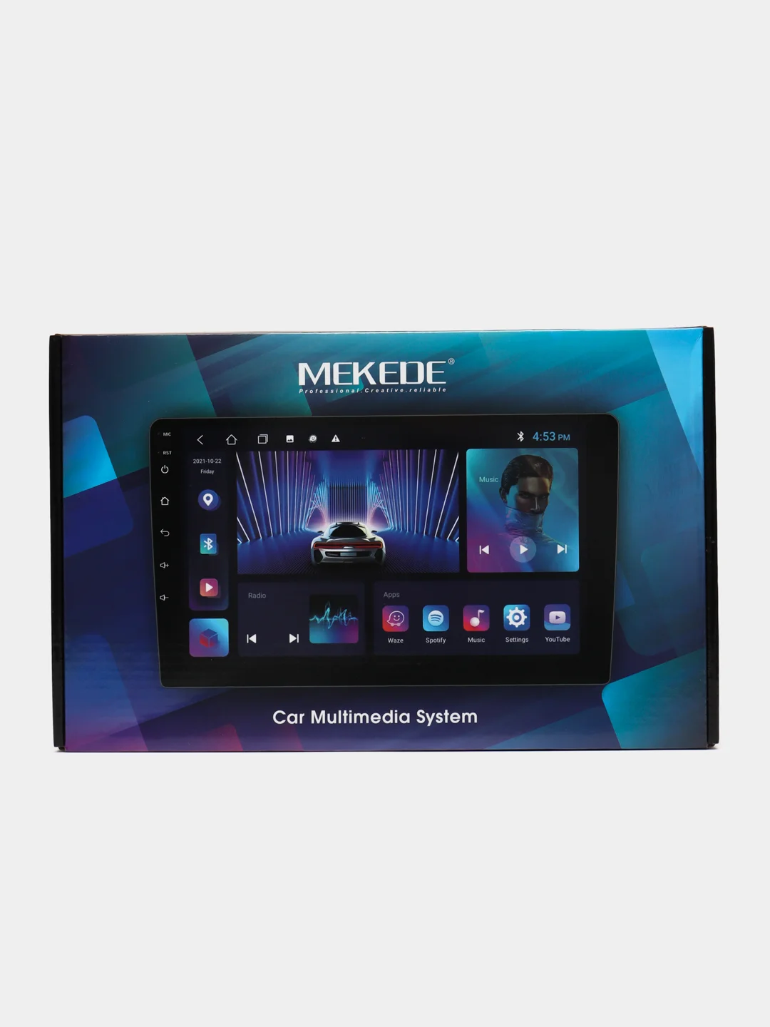Магнитола Mekede 9 дюймов TS7 2/32Gb android QLED с кулером