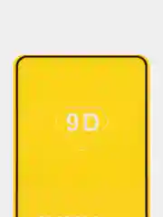Черный защитное стекло 9D для Realme C67 (Реалми С67)