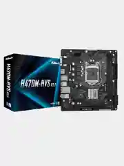 Материнская плата ASROCK H470M-HVS R2.0, LGA 1200, Intel H470, mATX, Ret