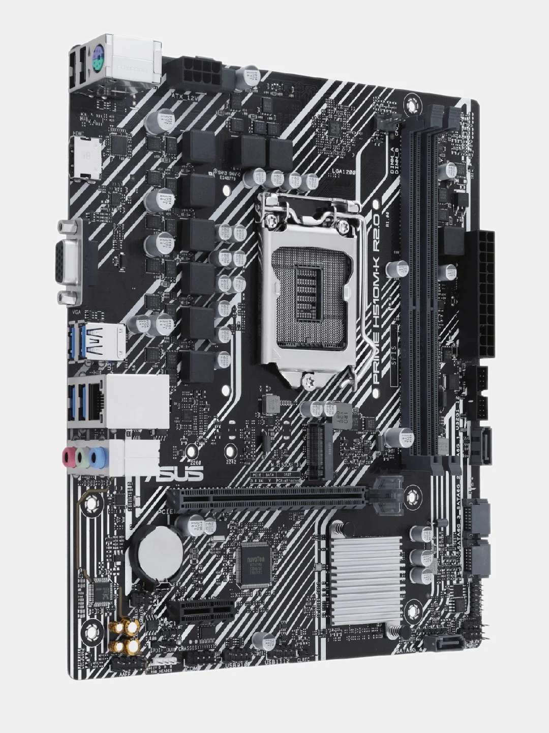 Материнская плата ASUS PRIME H510M-K R2.0, LGA 1200, Intel H470, mATX, Ret