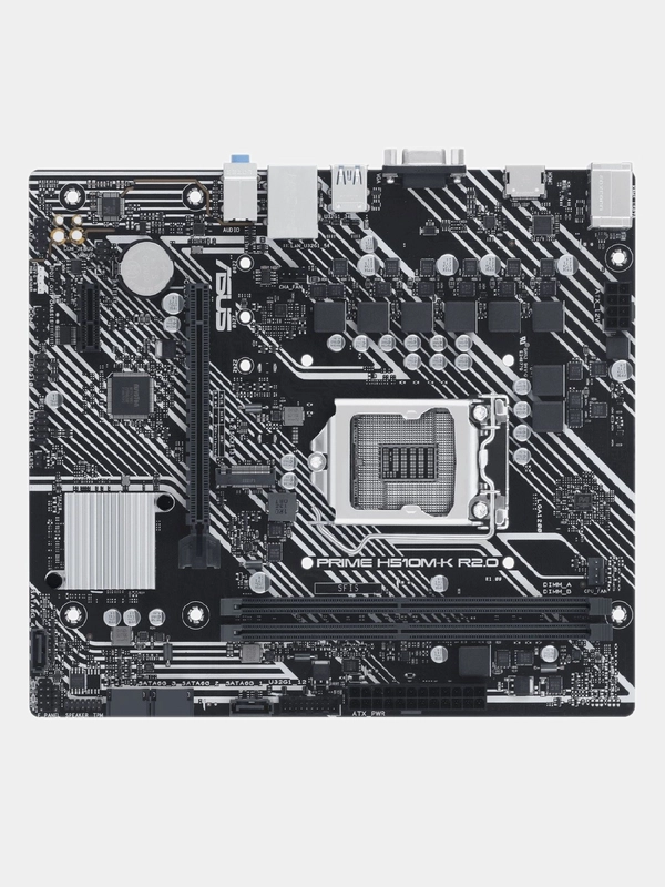 Материнская плата ASUS PRIME H510M-K R2.0, LGA 1200, Intel H470, mATX, Ret