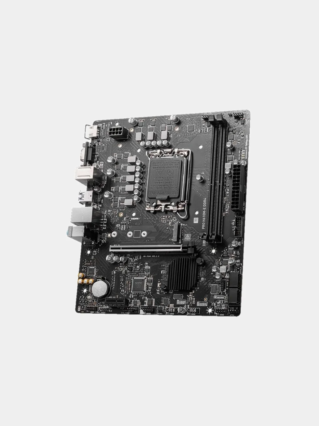 Материнская плата MSI PRO H610M-E DDR4, LGA 1700, Intel H610, mATX, Ret
