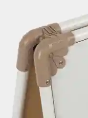 Бежевый меланж мольберт детский, двусторонний