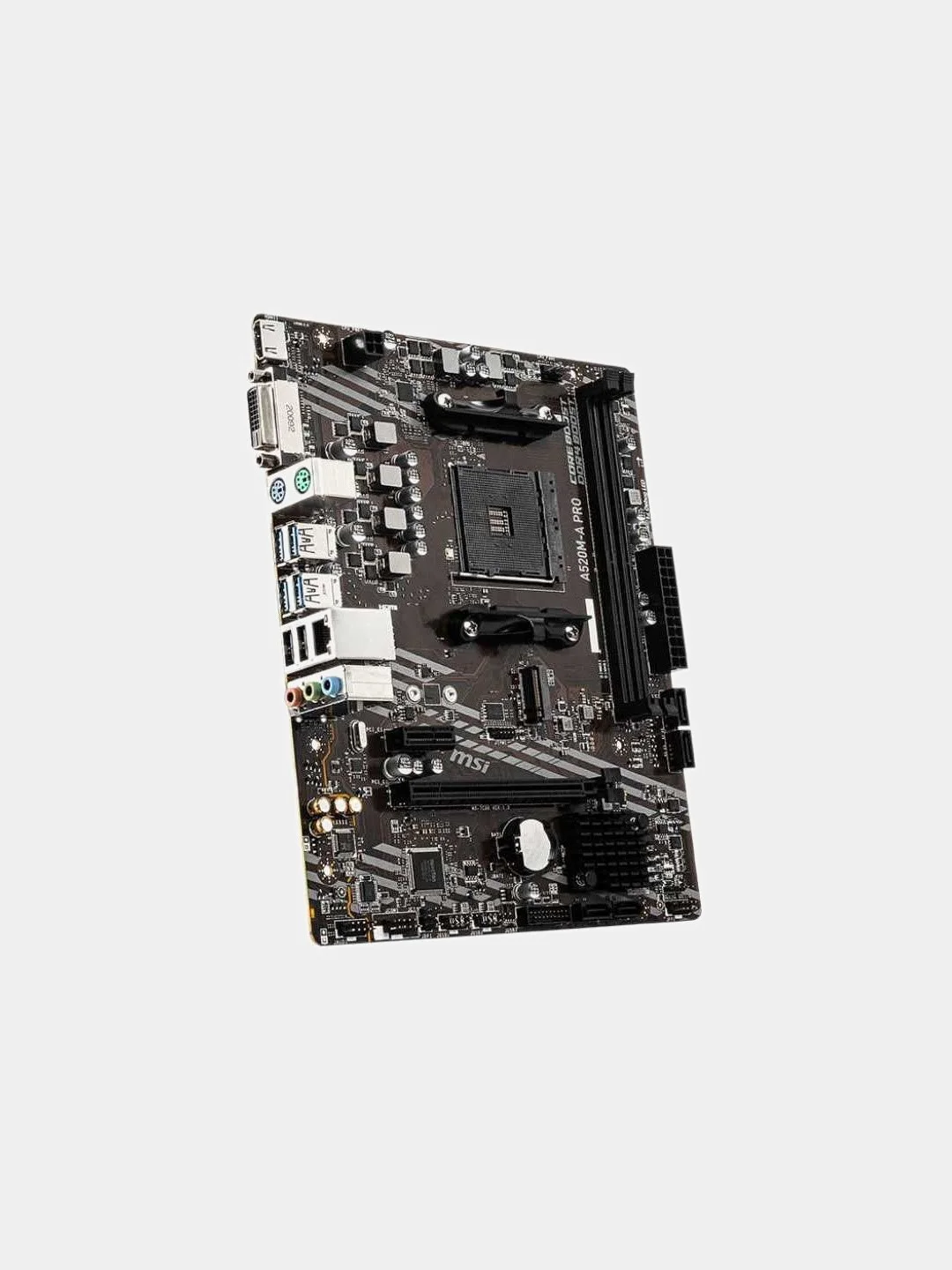 Материнская плата MSI A520M-A PRO, SocketAM4, AMD A520, mATX, Ret