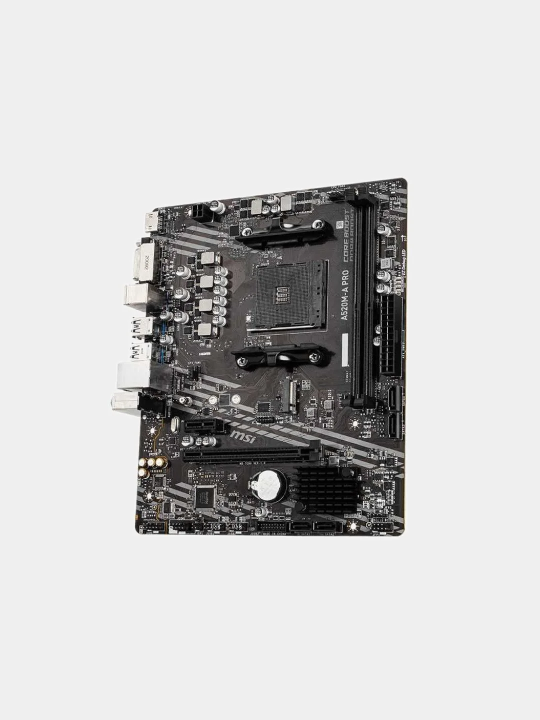 Материнская плата MSI A520M-A PRO, SocketAM4, AMD A520, mATX, Ret