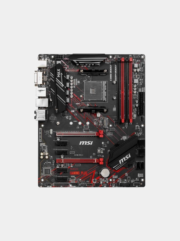 Материнская плата MSI B450 GAMING PLUS MAX, SocketAM4, AMD B450, ATX, Ret
