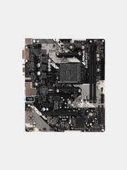 Материнская плата ASROCK B450M-HDV R4.0, SocketAM4, AMD B450, mATX, Ret