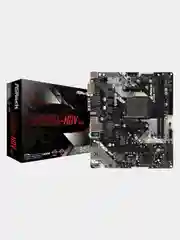 Материнская плата ASROCK B450M-HDV R4.0, SocketAM4, AMD B450, mATX, Ret