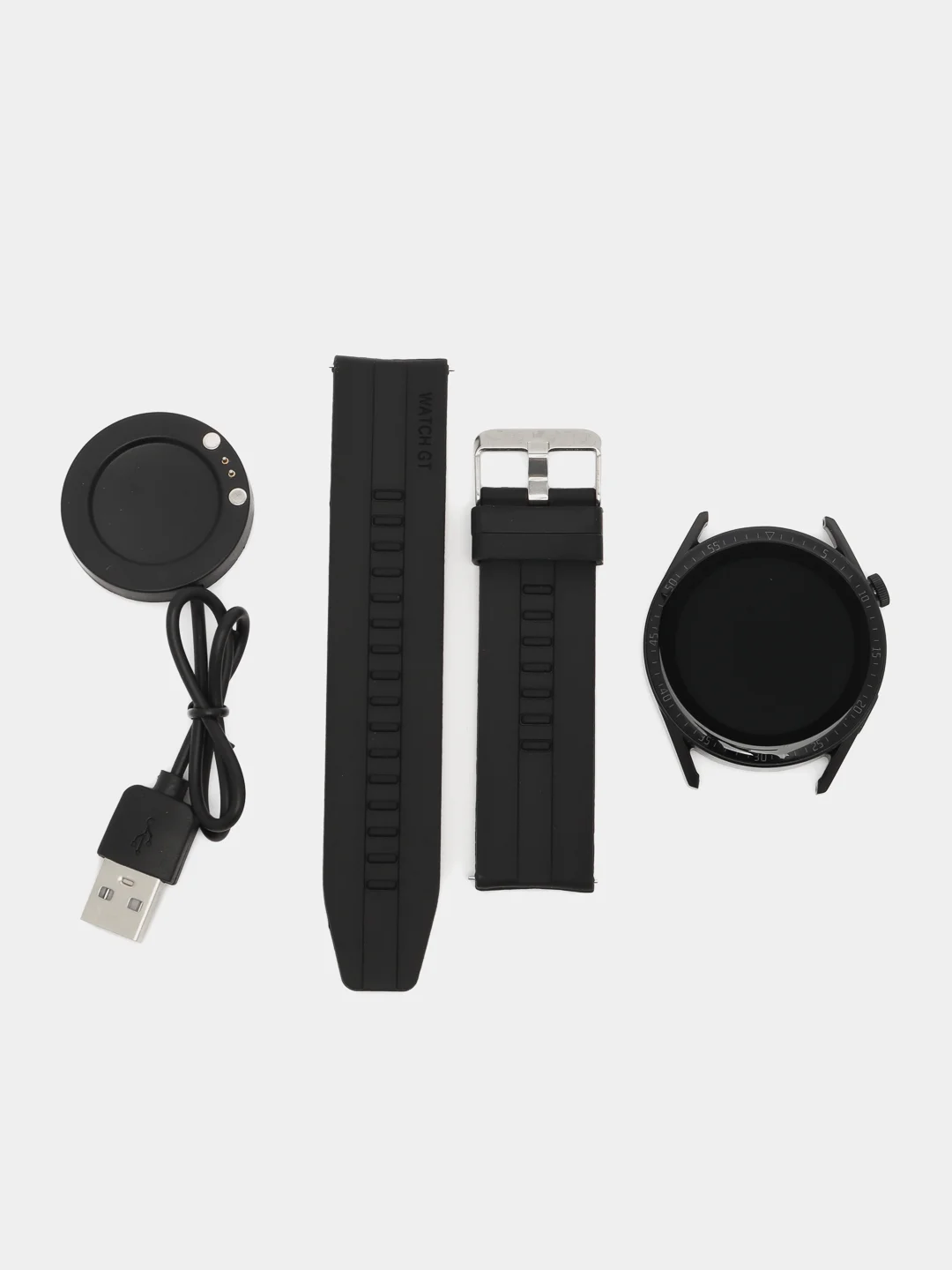 Черный смарт часы, круглые Smart Watch WH8-B