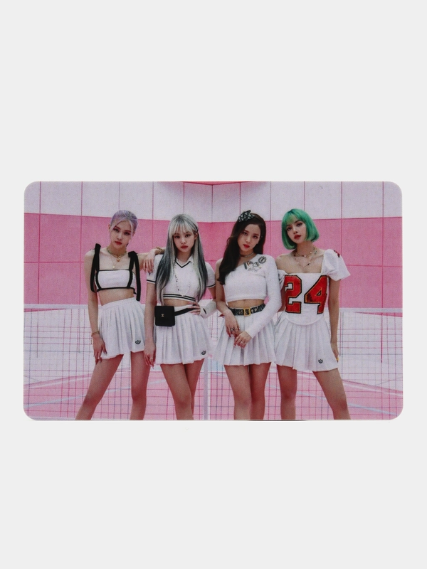 Пластиковая карточка BlackPink, карта Блек Пинк, K-pop, кпоп, Black Pink