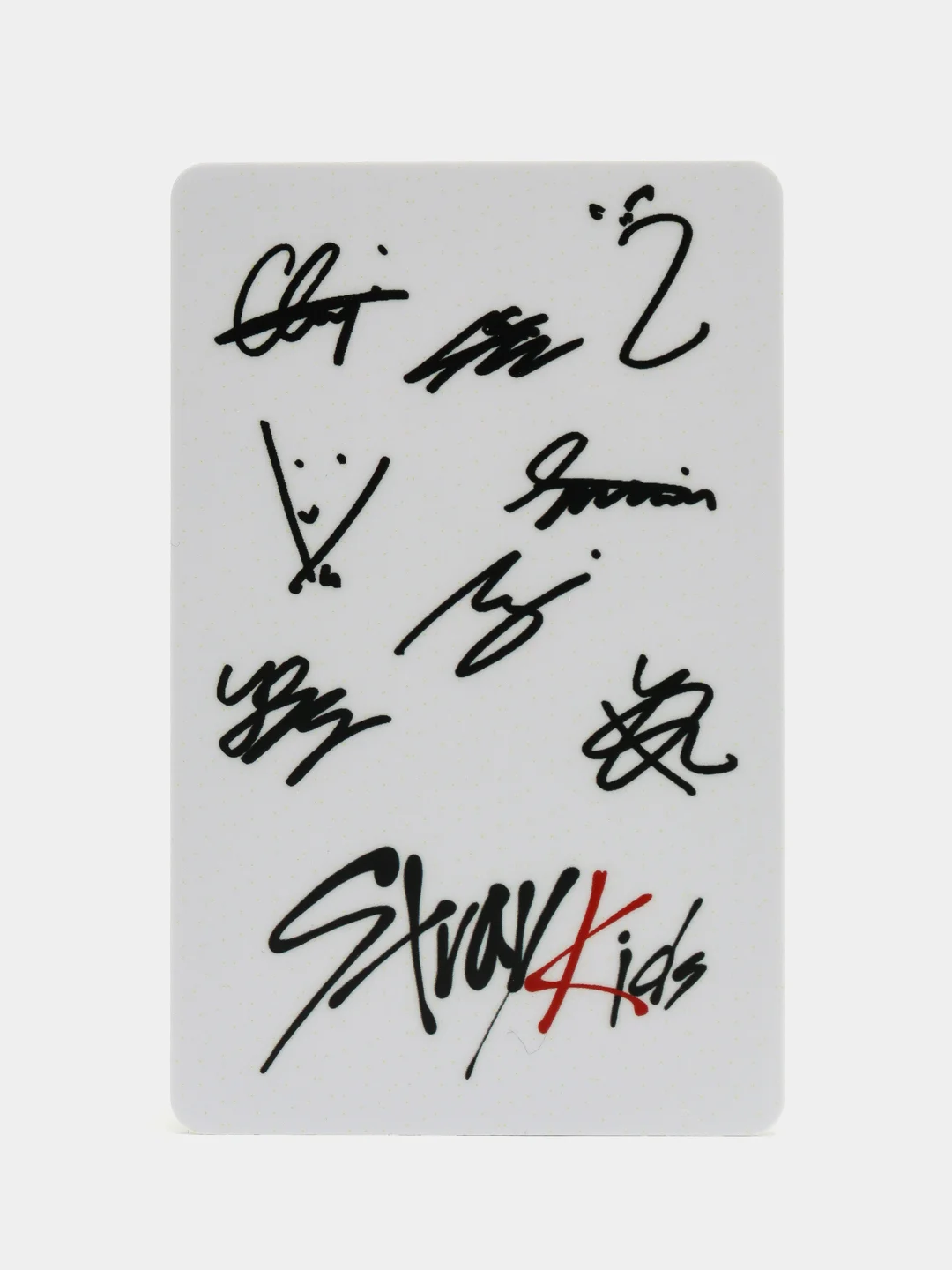 Пластиковая карточка Stray Kids, карта Стрей Кидс, K-pop, кпоп, к поп