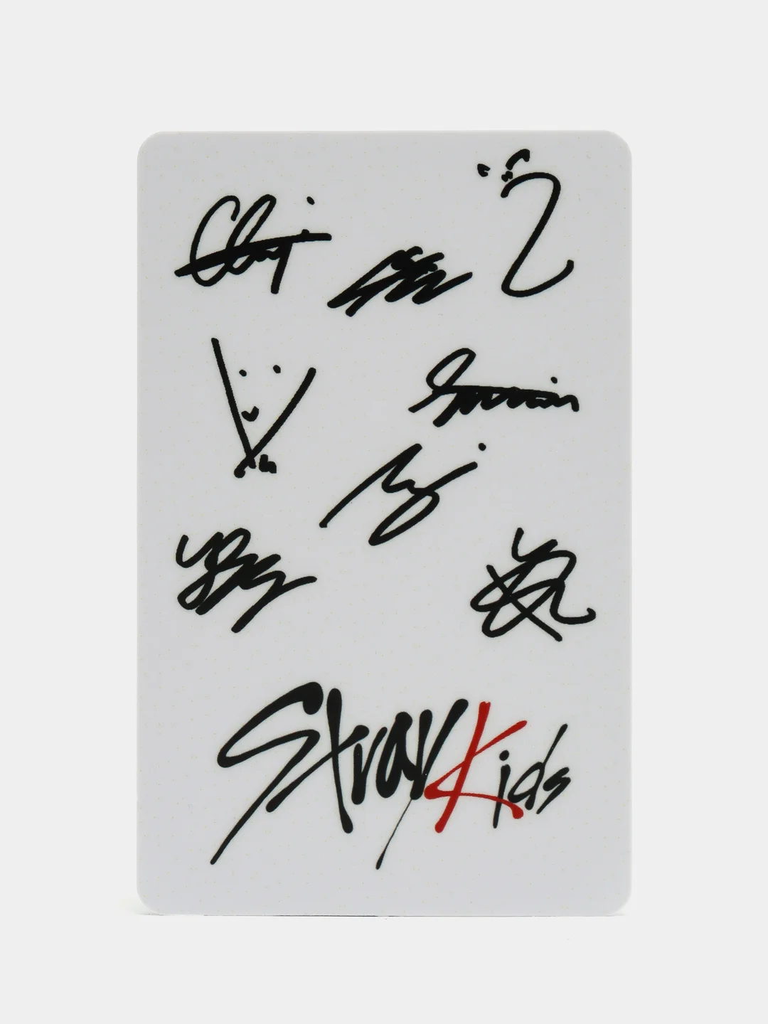 Пластиковая карточка Stray Kids, карта Стрей Кидс, K-pop, кпоп, к поп
