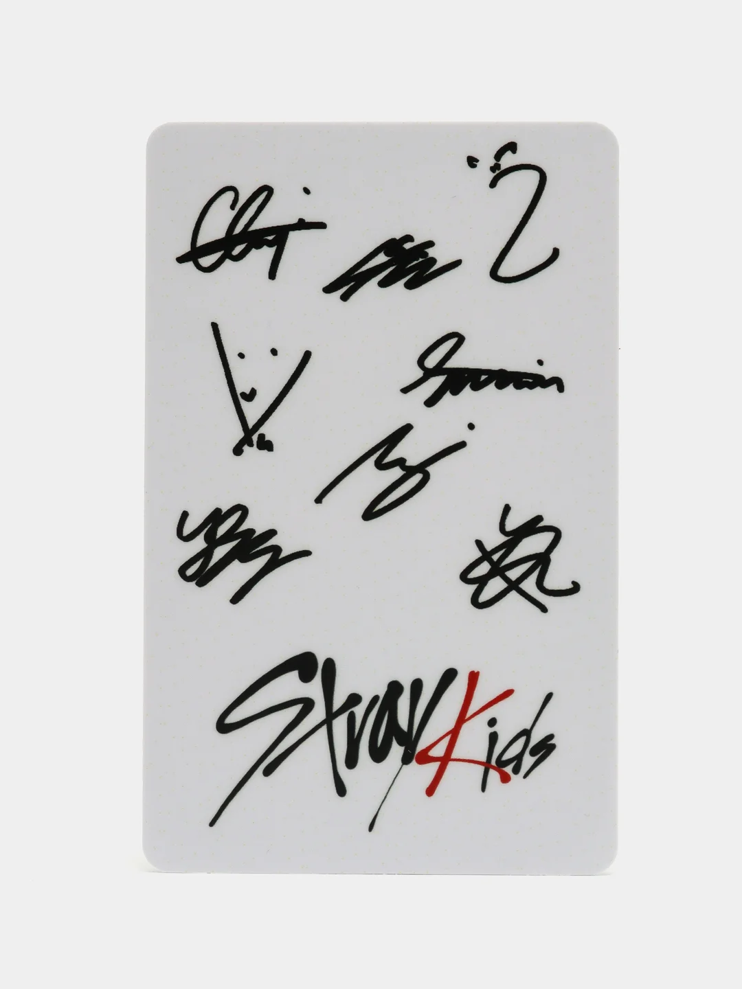 Пластиковая карточка Stray Kids, карта Стрей Кидс, K-pop, кпоп, к поп