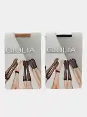 Разноцветный носки женские Giulia MICROFIBRA 60 носки (2 п) 2 пары
