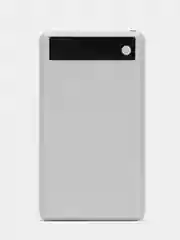 Белый корпус для внешних 6 аккумуляторных батарей 18650 Power Bank с цифровым дисплеем. J-get