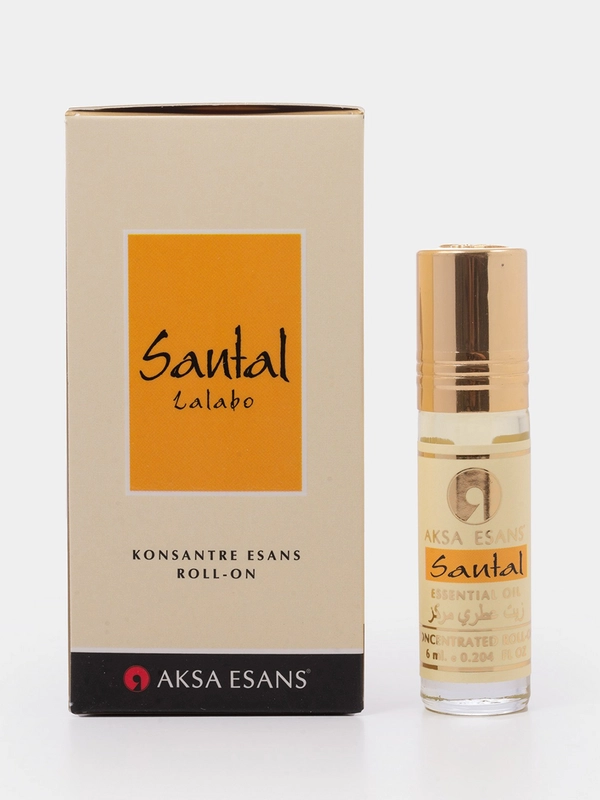 Турецкая роликовая масляная эссенция Santal AKSA, по мотивам Le Labo Santal 33