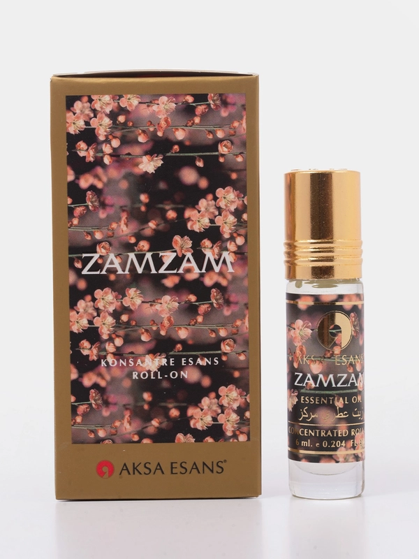 Турецкая роликовая масляная эссенция Zamzam AKSA, цветочно-фруктовый аромат